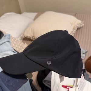 lululemon black running hat